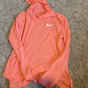 Nike - Girls size small athletic shirt/hoodie
